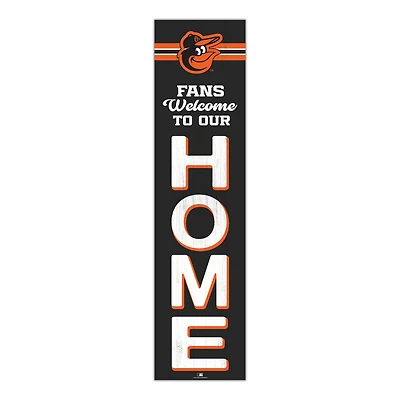 Baltimore Orioles 48" Welcome to Our Home Leaner