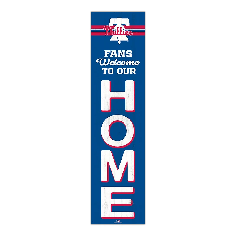 Philadelphia Phillies 48" Welcome to Our Home Leaner