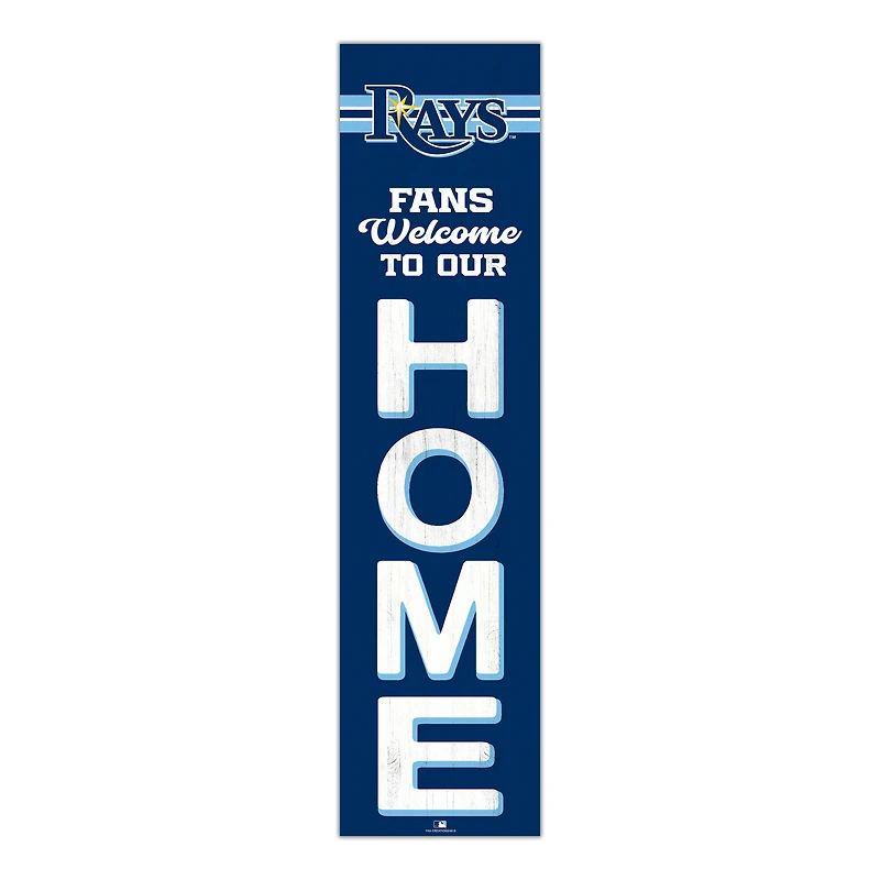 Tampa Bay Rays 48" Welcome to Our Home Leaner