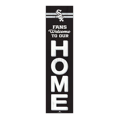 Chicago White Sox 48" Welcome to Our Home Leaner