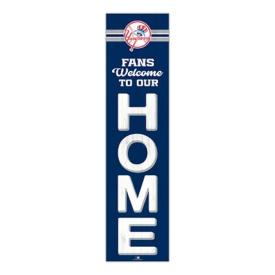 New York Yankees 48" Welcome to Our Home Leaner