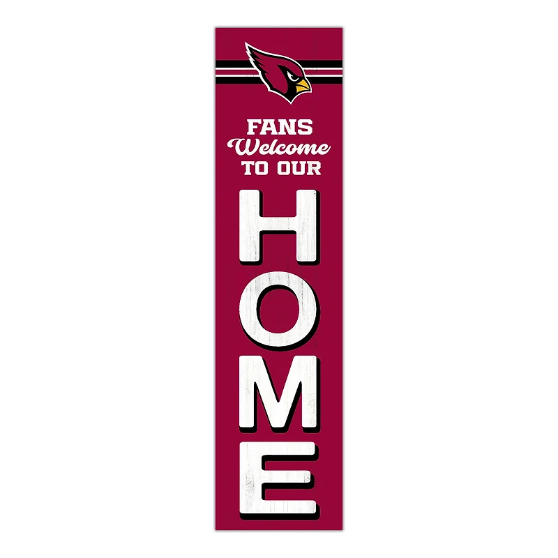 Arizona Cardinals 48" Welcome to Our Home Leaner