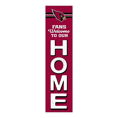 Arizona Cardinals 48" Welcome to Our Home Leaner