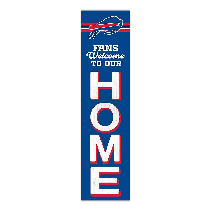 Buffalo Bills 48" Welcome to Our Home Leaner