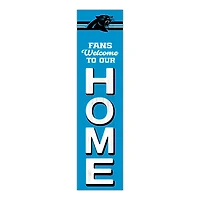 Carolina Panthers 48" Welcome to Our Home Leaner