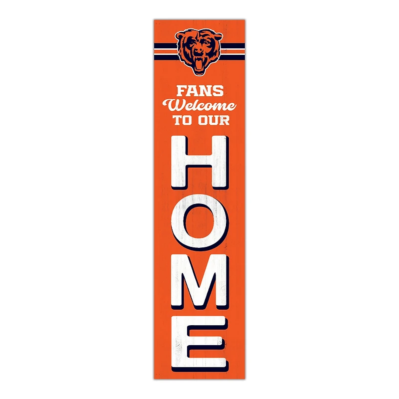 Chicago Bears 48" Welcome to Our Home Leaner
