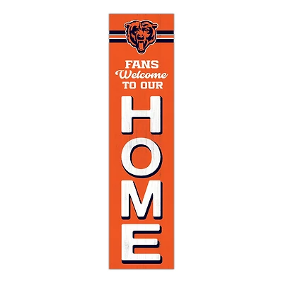 Chicago Bears 48" Welcome to Our Home Leaner