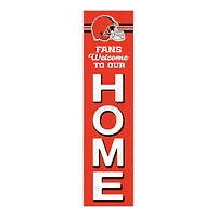 Cleveland Browns 48" Welcome to Our Home Leaner