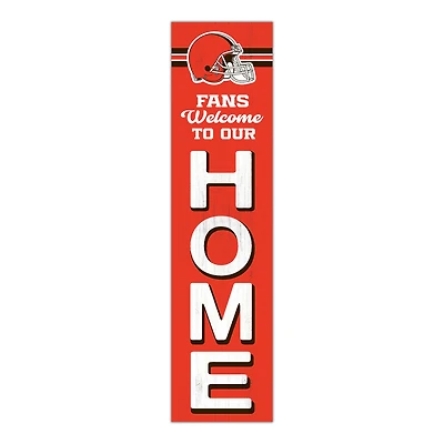 Cleveland Browns 48" Welcome to Our Home Leaner