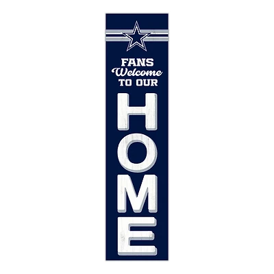 Dallas Cowboys 48" Welcome to Our Home Leaner