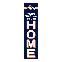 Denver Broncos 48" Welcome to Our Home Leaner