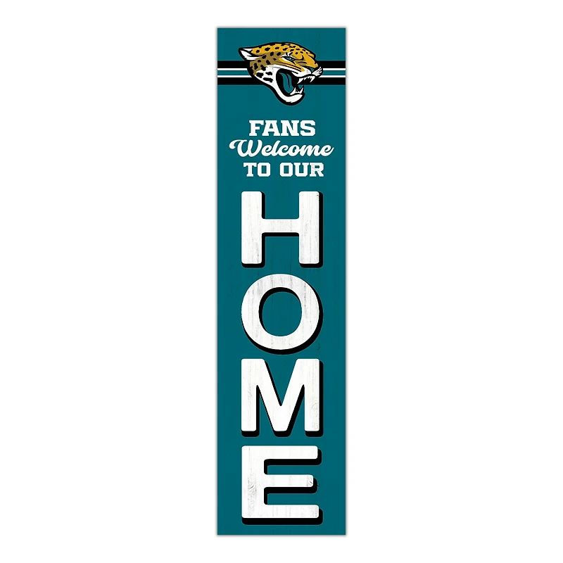 Jacksonville Jaguars 48" Welcome to Our Home Leaner