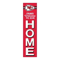 Kansas City Chiefs 48" Welcome to Our Home Leaner