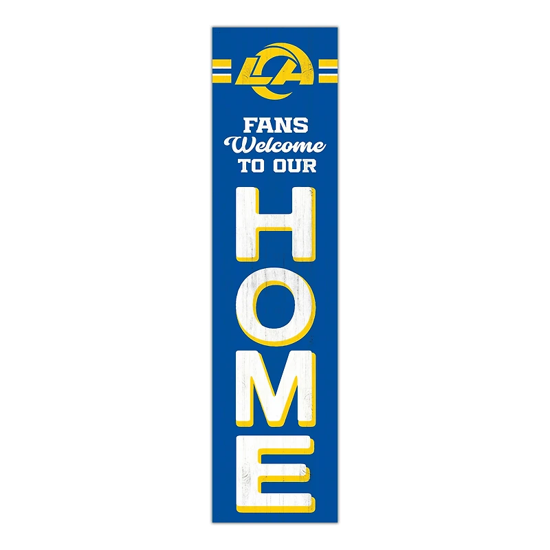 Los Angeles Rams 48" Welcome to Our Home Leaner