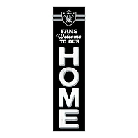 Las Vegas Raiders 48" Welcome to Our Home Leaner