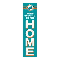 Miami Dolphins 48" Welcome to Our Home Leaner