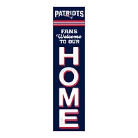New England Patriots 48" Welcome to Our Home Leaner