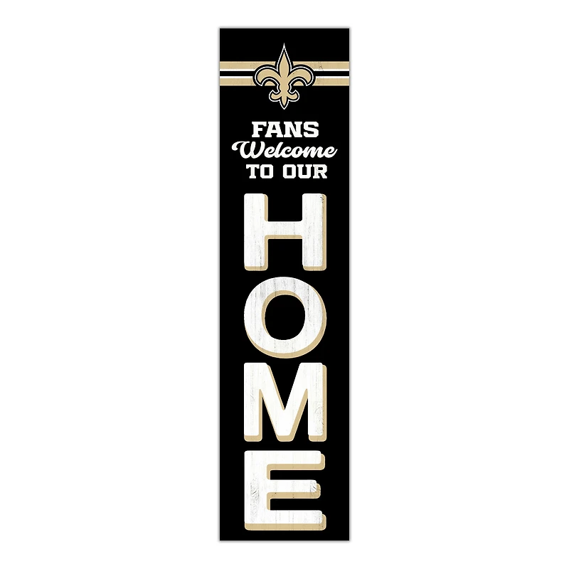 New Orleans Saints 48" Welcome to Our Home Leaner