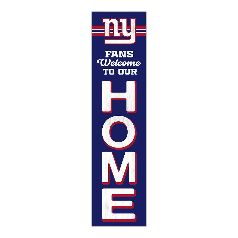 New York Giants 48" Welcome to Our Home Leaner