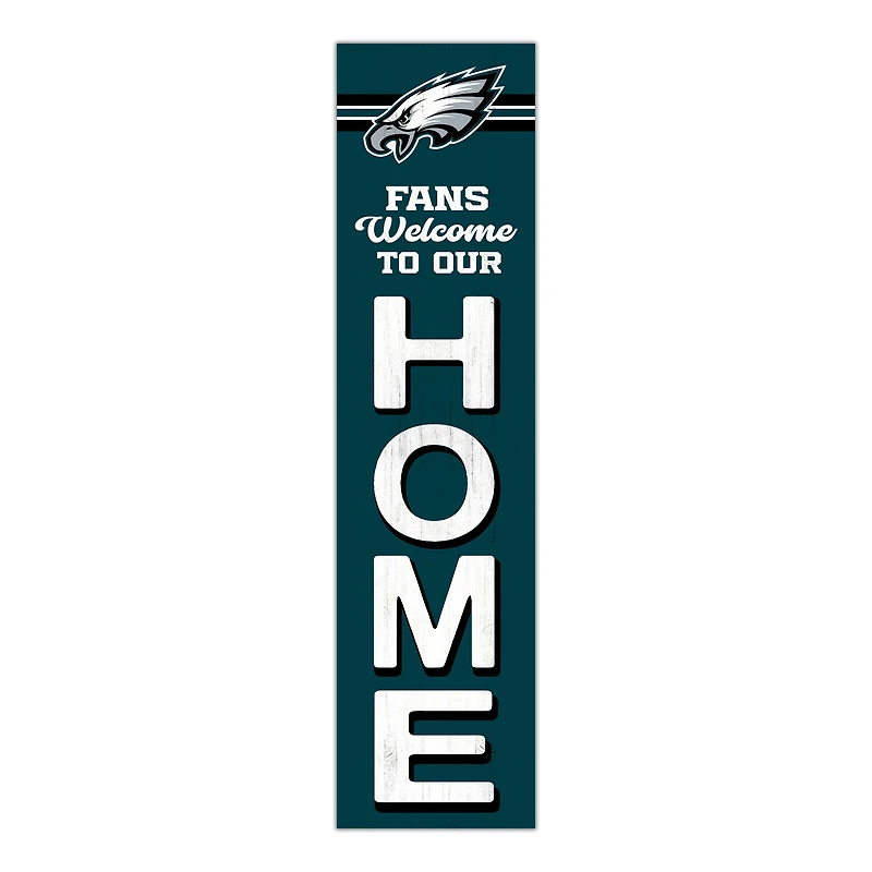 Philadelphia Eagles 48" Welcome to Our Home Leaner