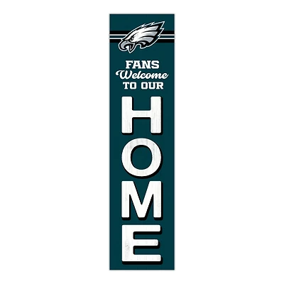 Philadelphia Eagles 48" Welcome to Our Home Leaner
