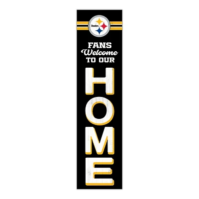 Pittsburgh Steelers 48" Welcome to Our Home Leaner