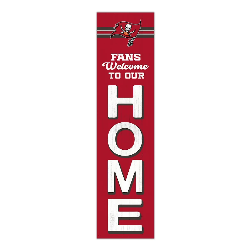 Tampa Bay Buccaneers 48" Welcome to Our Home Leaner