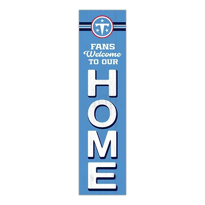 Tennessee Titans 48" Welcome to Our Home Leaner