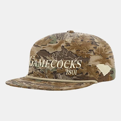 Unisex Uscape Apparel Camo South Carolina Gamecocks Traditional Trail Golfer Adjustable Hat