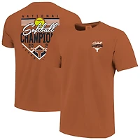 Unisex Texas Orange Texas Longhorns 2026 NCAA Softball Women's College World Series National Champions Plate T-Shirt