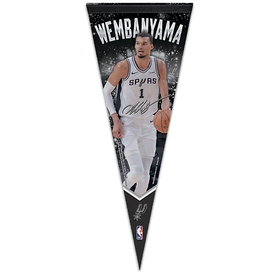 WinCraft Victor Wembanyama San Antonio Spurs 12" x 30" Premium Pennant