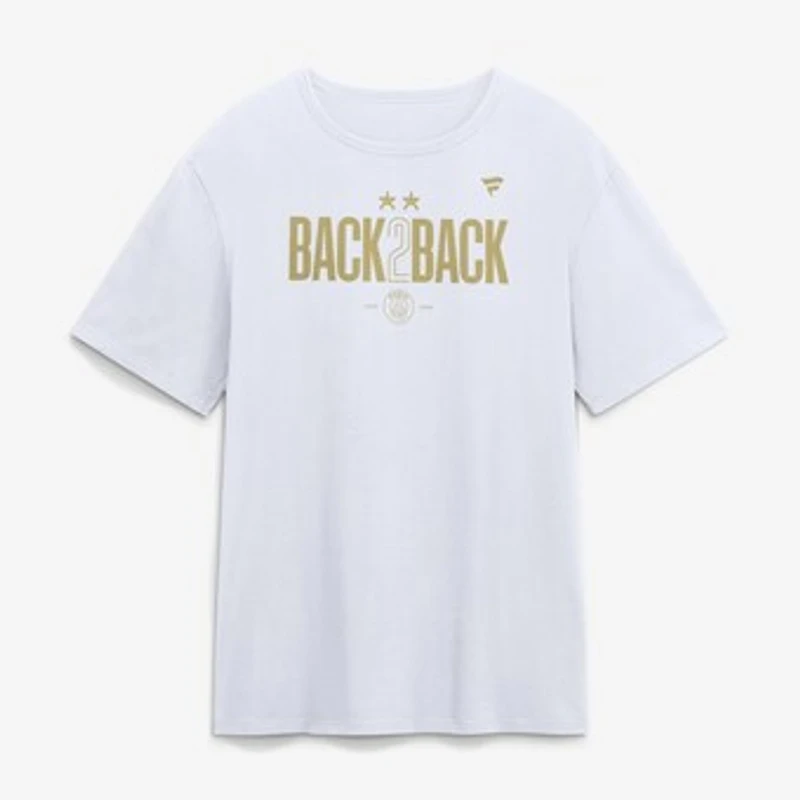 Men's  White Paris Saint-Germain Back to Back Stars T-Shirt