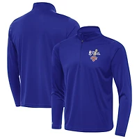 Men's Antigua New York Knicks 2026 NBA Finals Tribute Quarter-Zip Pullover