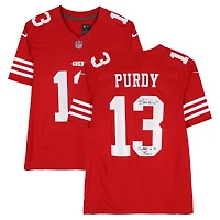 Brock Purdy San Francisco 49ers Autographed Scarlet Nike Limited Jersey with "Faithful to the Bay" Inscription
