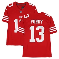 Brock Purdy San Francisco 49ers Autographed Red Nike Limited Jersey with "Mr. Irrelevant" Inscription