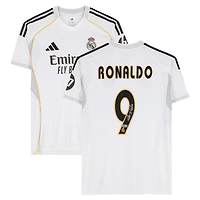 Ronaldo Nazario Real Madrid Autographed White adidas Modern Home Jersey