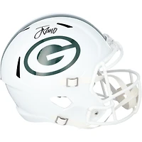 Jordan Love Green Bay Packers Autographed Riddell 2024 Alternate Speed Replica Helmet