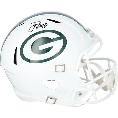 Jordan Love Green Bay Packers Autographed Riddell 2024 Alternate Speed Replica Helmet
