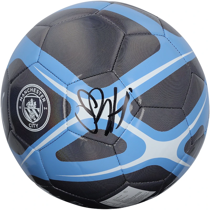 Erling Haaland Manchester City Autographed Puma Team Soccer Ball