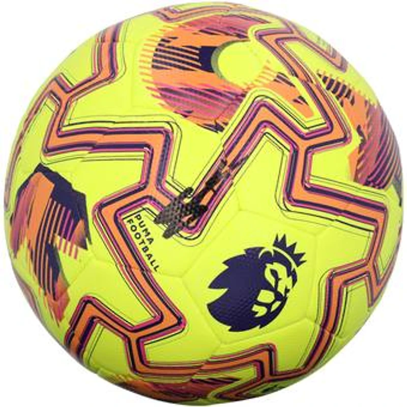 Bryan Mbeumo Manchester United Autographed Yellow Puma 2025-26 English Premier League Soccer Ball