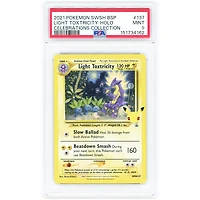 Light Toxtricity 2021 Pokemon Sword & Shield Promo #SWSH137 PSA Authenticated 9 Card
