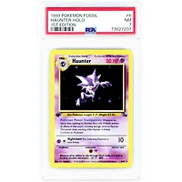 Haunter 1999 Pokemon Fossil 1st Edition Holo Rare #6 PSA Authenticated 7 Card