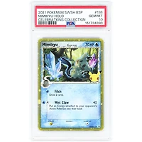Mimikyu Delta Species 2021 Pokemon Sword & Shield Promo #SWSH136 PSA Authenticated 10 Card