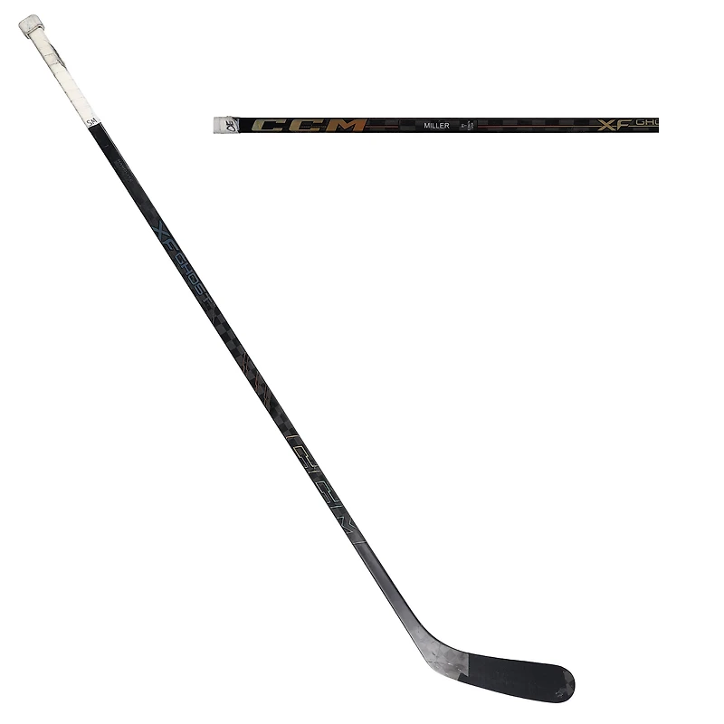 J.T. Miller New York Rangers Game-Used Black CCM Stick from the 2025-26 NHL Season