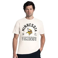 Men's MSX by Michael Strahan Cream Minnesota Vikings Ultimate Graphic T-Shirt