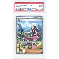 Dawn 2025 Pokemon Phantasmal Flames Special Illustration Rare #129 PSA Authenticated 9 Card