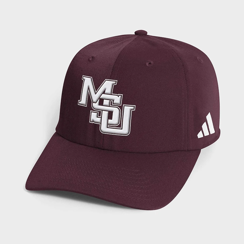 Unisex adidas Maroon Mississippi State Bulldogs Slouch Adjustable Hat