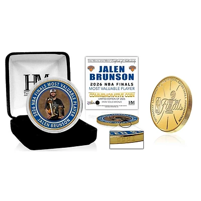 Highland Mint Jalen Brunson New York Knicks 2026 NBA Finals MVP Bronze Coin