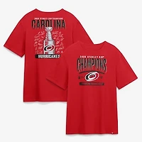 Men's Fanatics Red Carolina Hurricanes 2026 Stanley Cup Champions Big & Tall Signature Roster T-Shirt