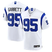 Men's Nike Myles Garrett Los Angeles Rams Fearsome White Game Jersey
